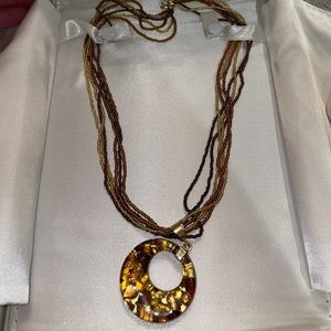 Necklace and earrings from Jared’s